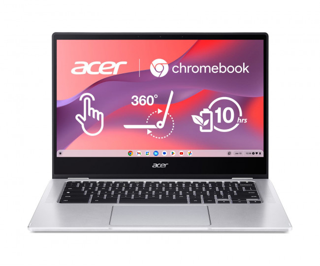 Хромбук Acer Chromebook Spin 314 CP314-1HN-C7ZE Silver (NX.AZ3EU.001)